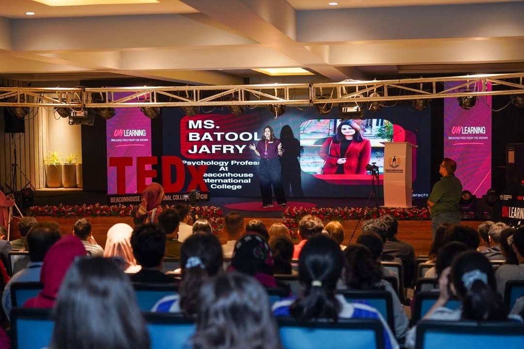 Celebrating the success of BIC TEDx Karachi.