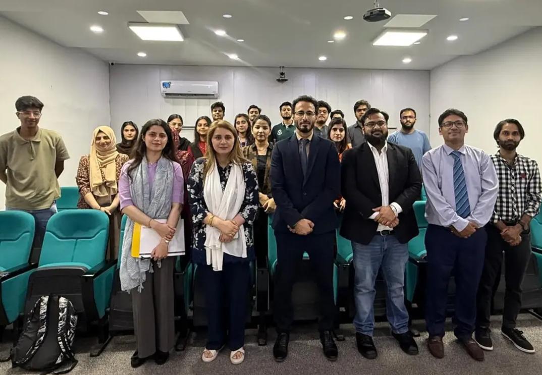 Representatives from Liverpool John Moores University, UK, visited BIC Lahore
