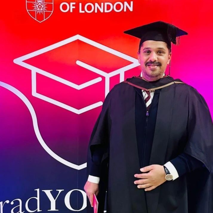 Mr. Fahad Ali Khan on his graduation from University of London