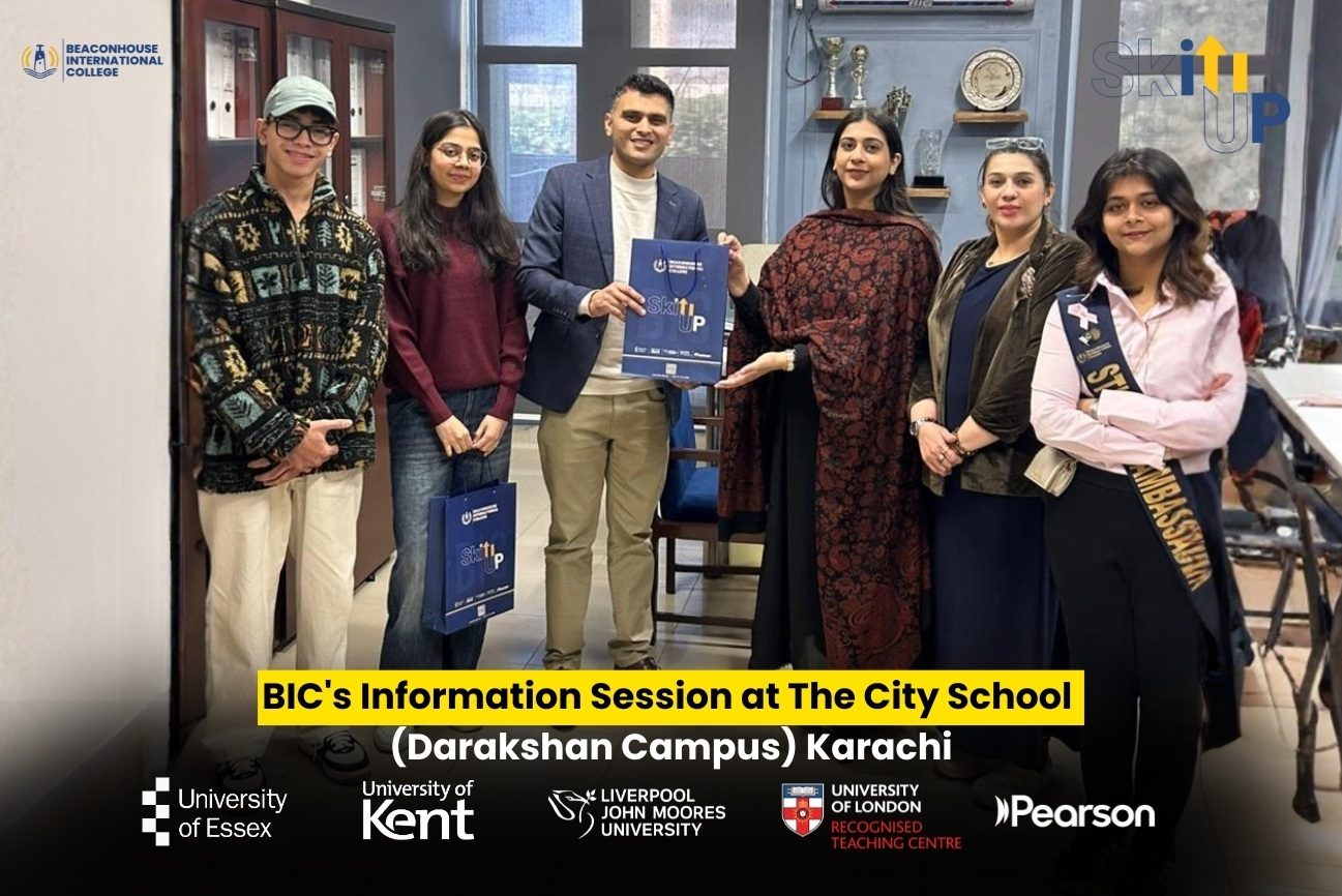BIC International Programme Outreach Session at City School Darakshan Campus Karachi