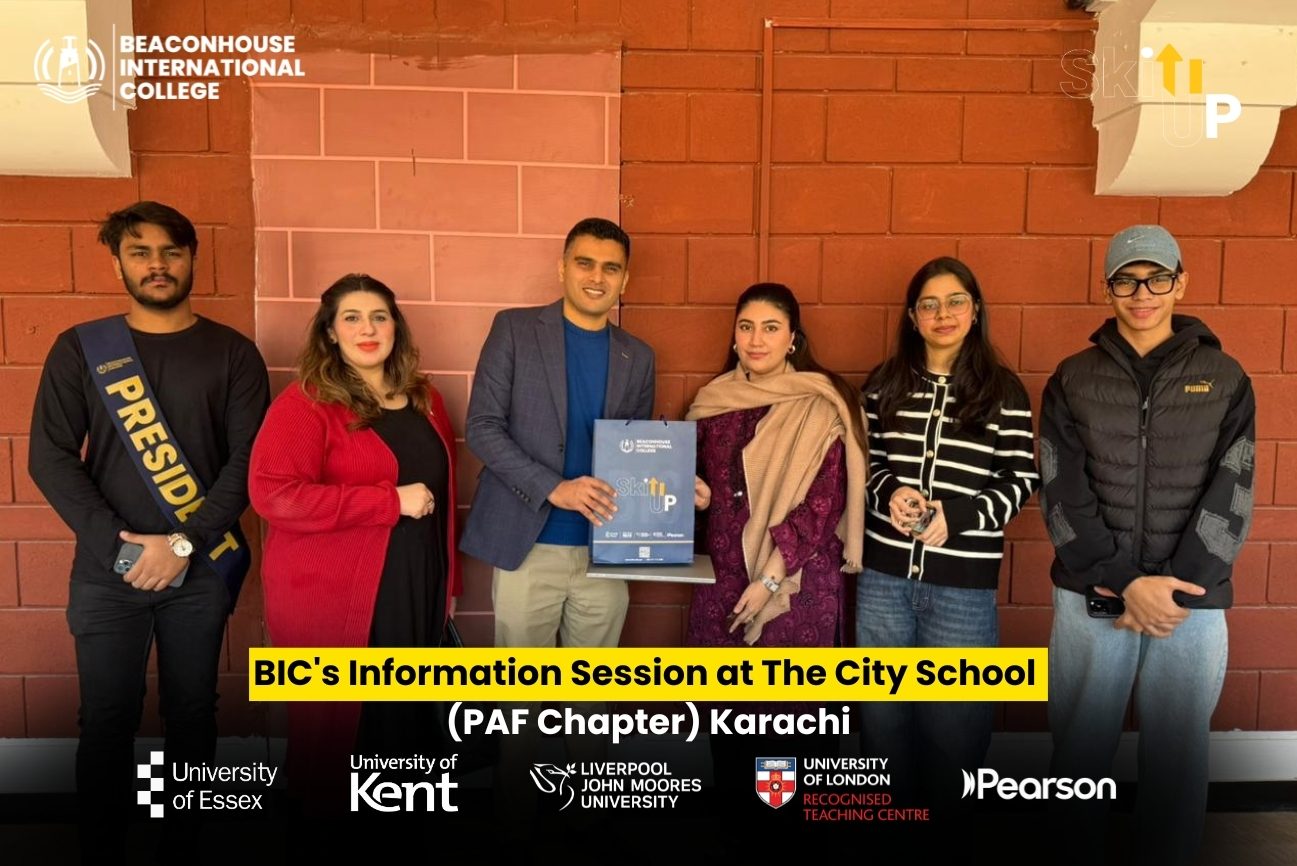 BIC International Programme Outreach Session at City School (PAF Chapter) Karachi