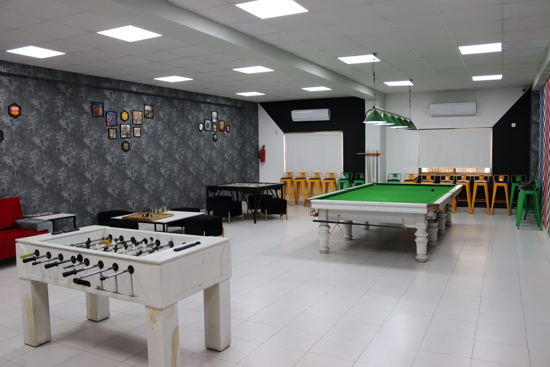 Gaming and Common Room at Islamabad Campus