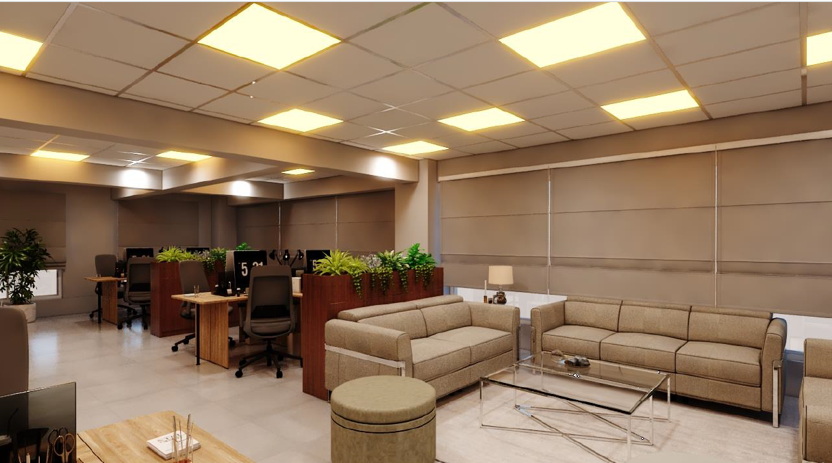 Mezzanine Floor: Staff Room